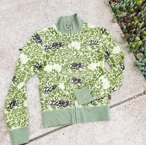 Prana Organic Cotton Zip Up Jacket